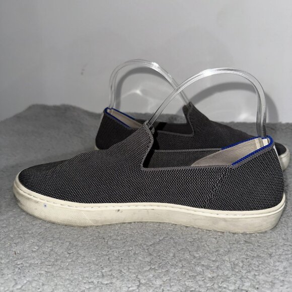 Rothys Slip On Shoes Womens Size 10 Gray Knit Sneaker Casual Comfort Walking - Picture 7 of 11